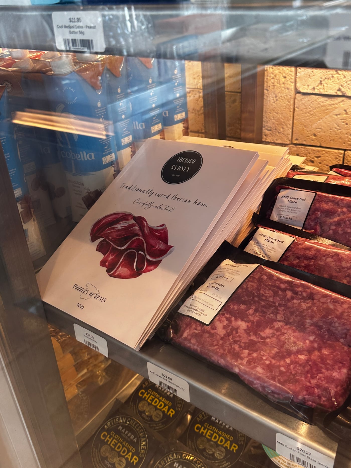 Iberico Sydney branded Iberian ham